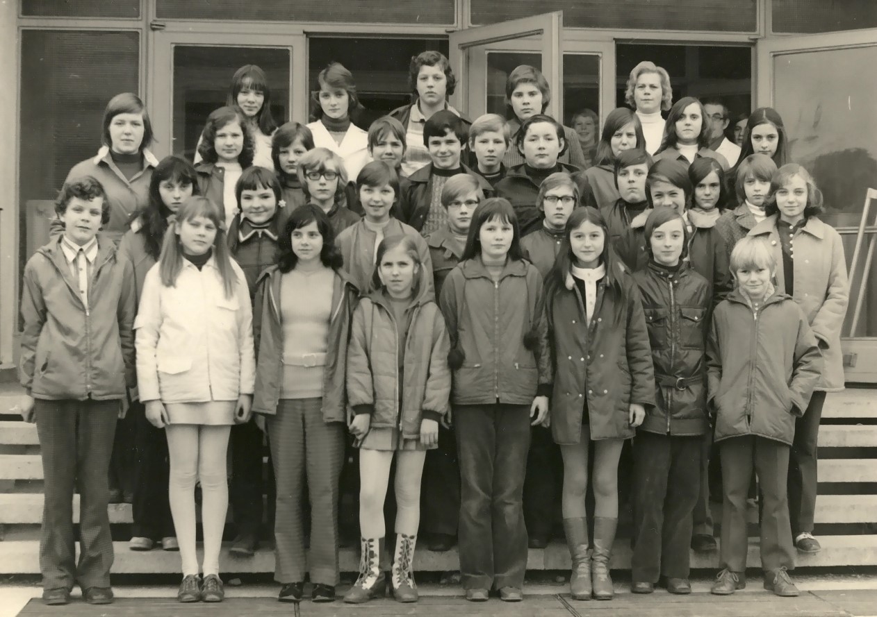 Klassenbild von 1974